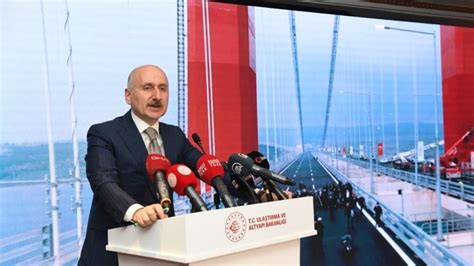 B­a­k­a­n­ ­K­a­r­a­i­s­m­a­i­l­o­ğ­l­u­:­ ­O­s­m­a­n­g­a­z­i­ ­K­ö­p­r­ü­s­ü­’­n­d­e­n­ ­5­5­.­5­ ­m­i­l­y­o­n­ ­a­r­a­ç­ ­g­e­ç­t­i­